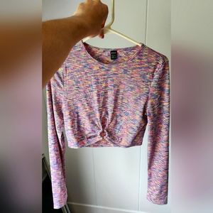 Long Sleeve Crop Top